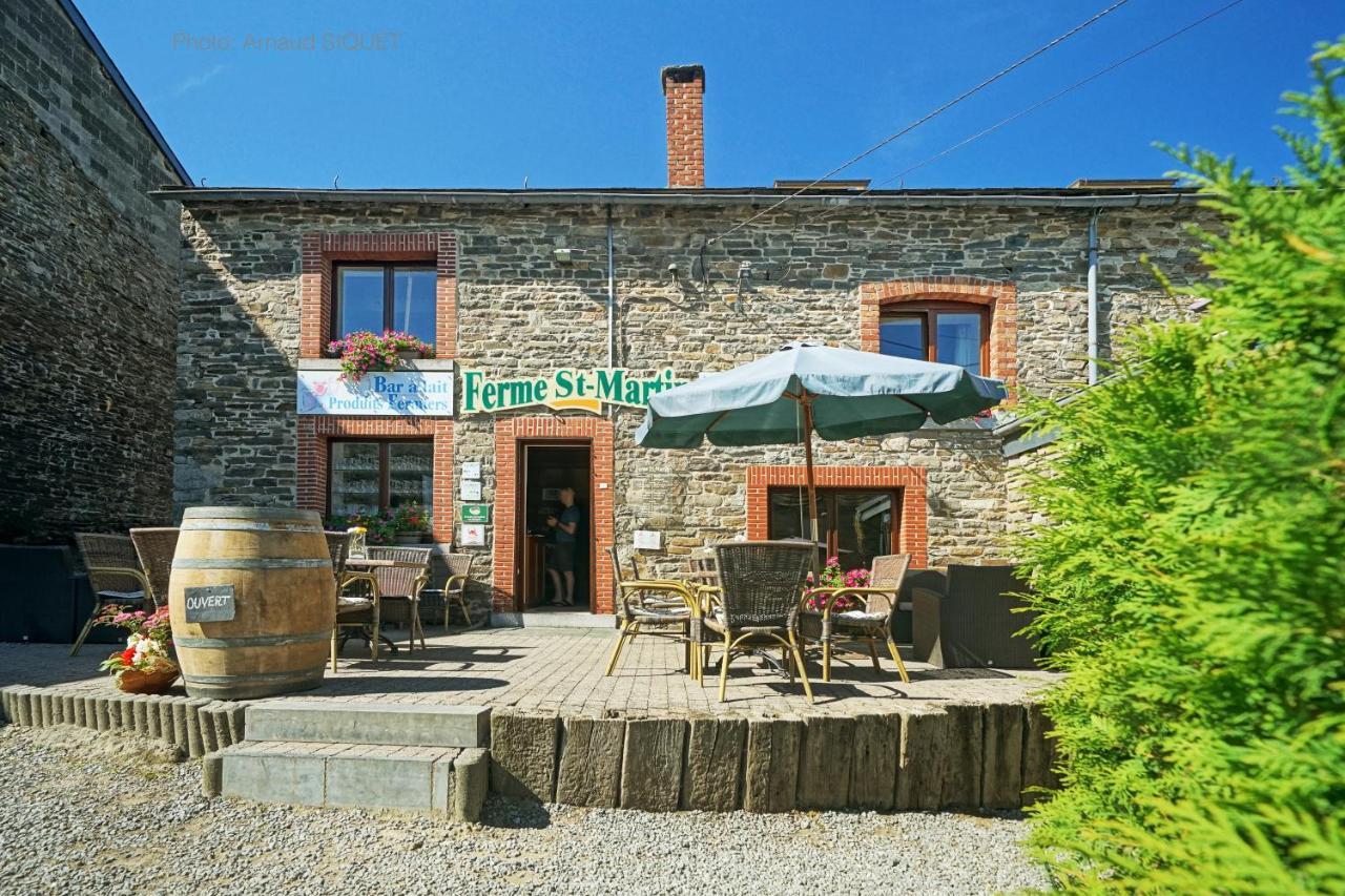 Ferme St Martin Bed & Breakfast Manhay Bagian luar foto